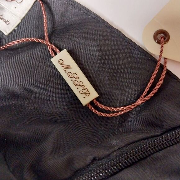 M.S.S.P Cocktail Dress NWT Size 6 Black Whimsigoth Romantic Feminine Dramatic - Picture 6 of 11